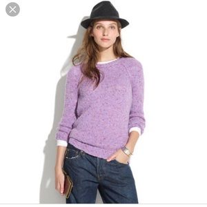 Lavender Madewell sweater